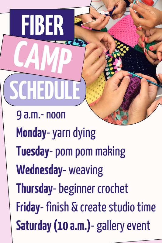 Fiber Camp (Ages 9-12) - June 1-6