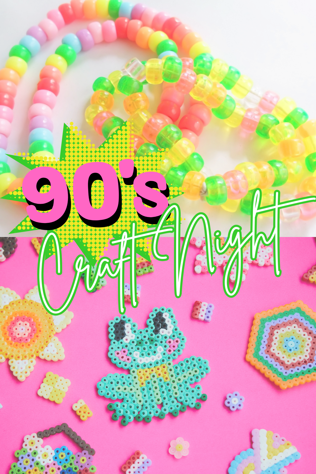 90's Themed Craft Night