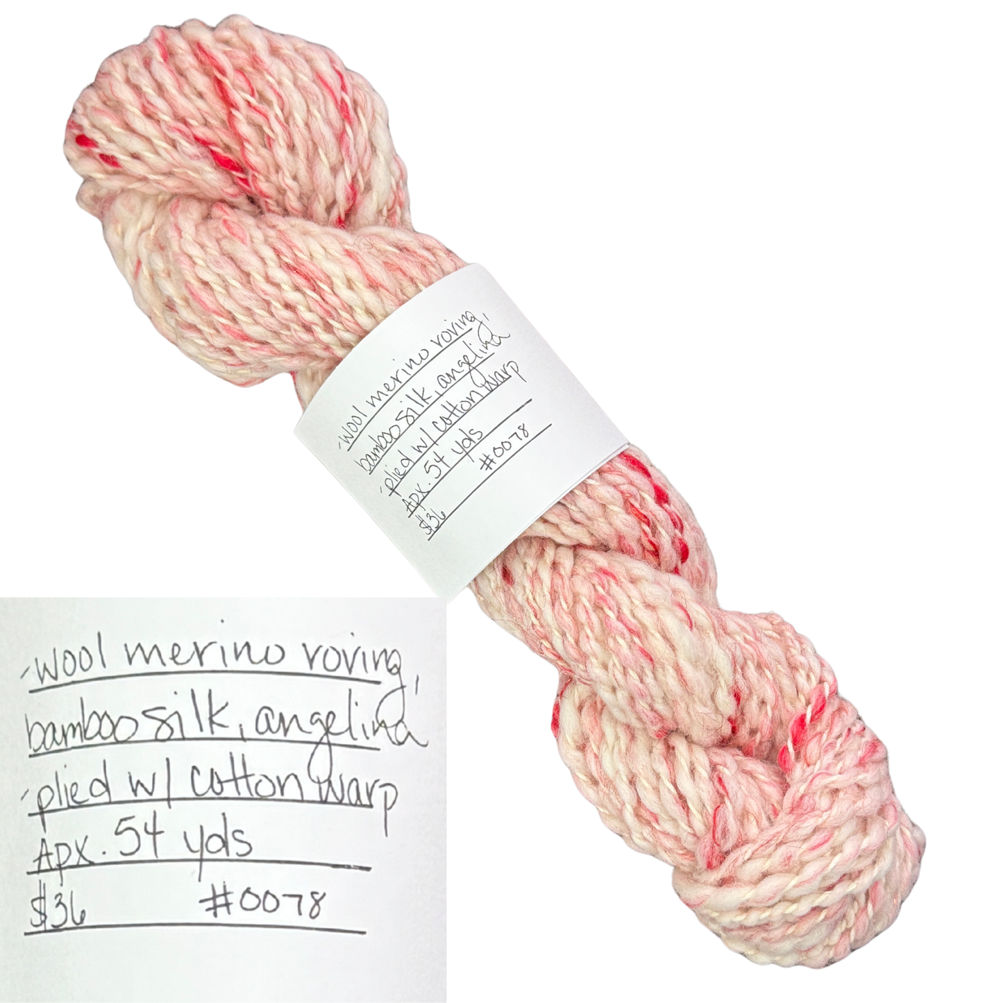 Woven Emerald Hand-Spun Fiber