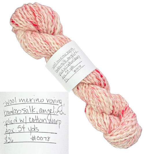 Woven Emerald Hand-Spun Fiber