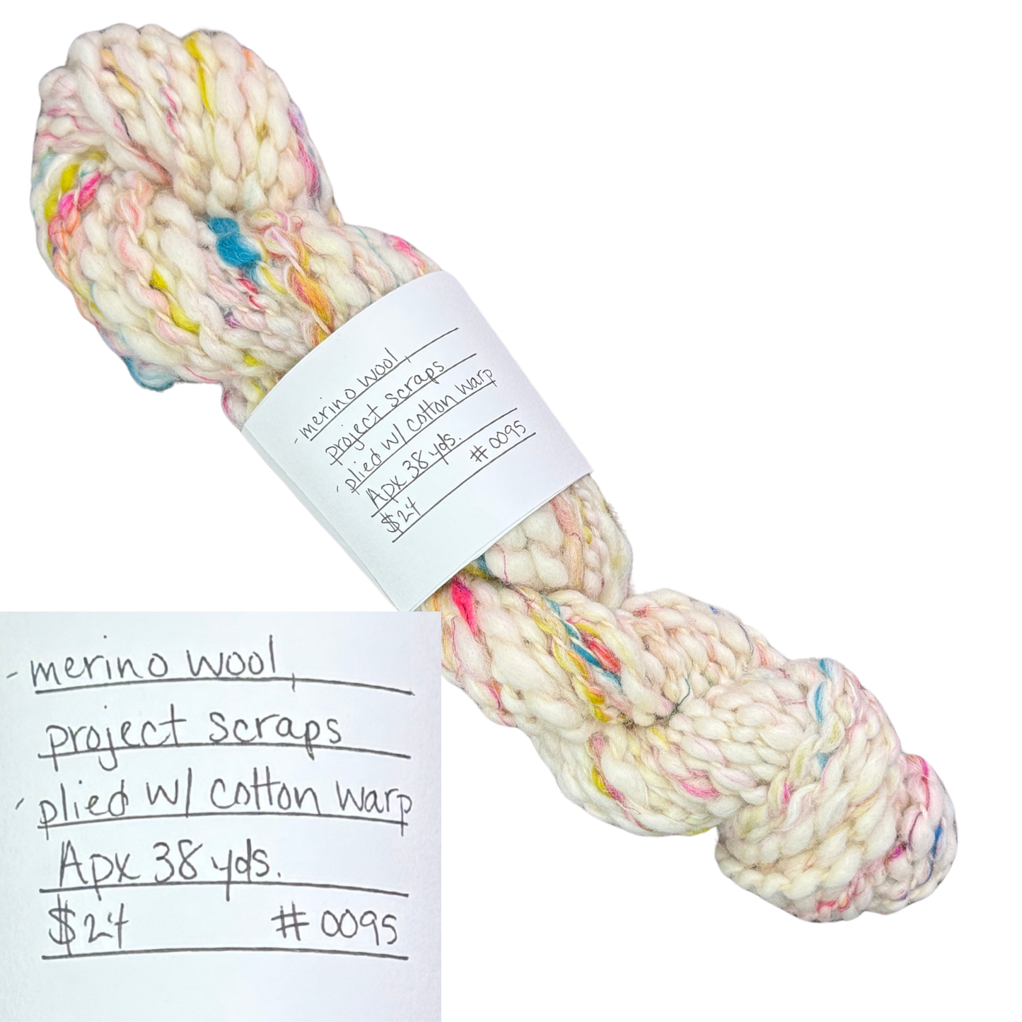 Woven Emerald Hand-Spun Fiber