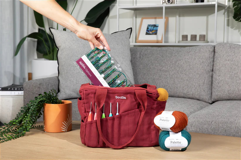 Soolla® Studio Artist Bag, Knitting & Crochet Yarn Tote