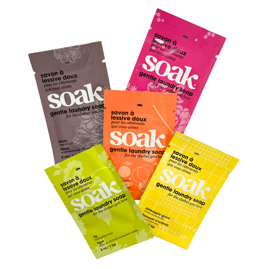 Soak Gentle Laundry Soap Sample