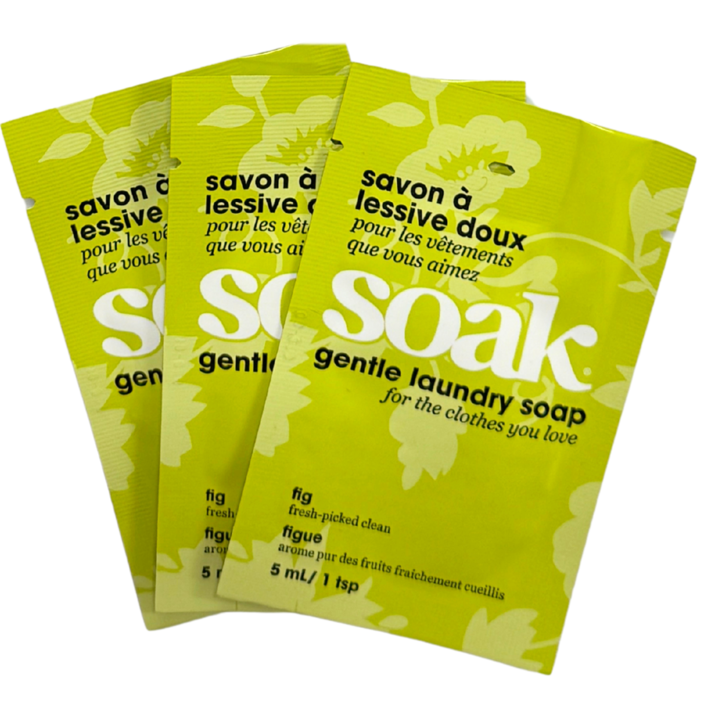 Soak Gentle Laundry Soap Sample