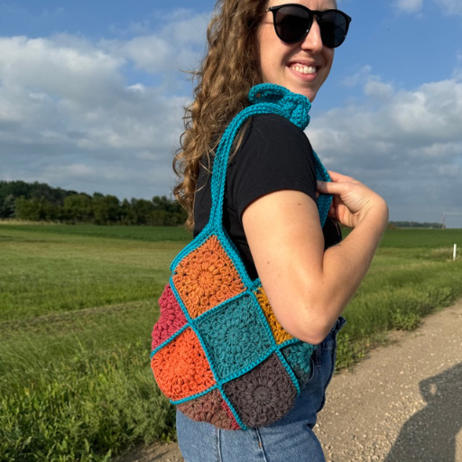 Lucky Granny Square Bag