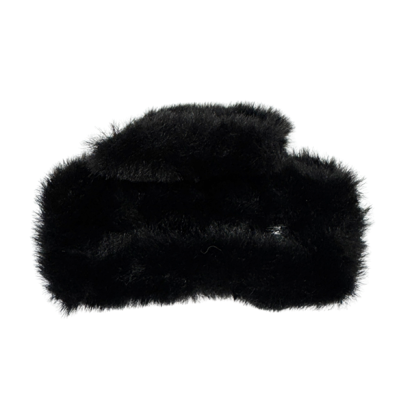 Fuzzy Hair Claw Clips