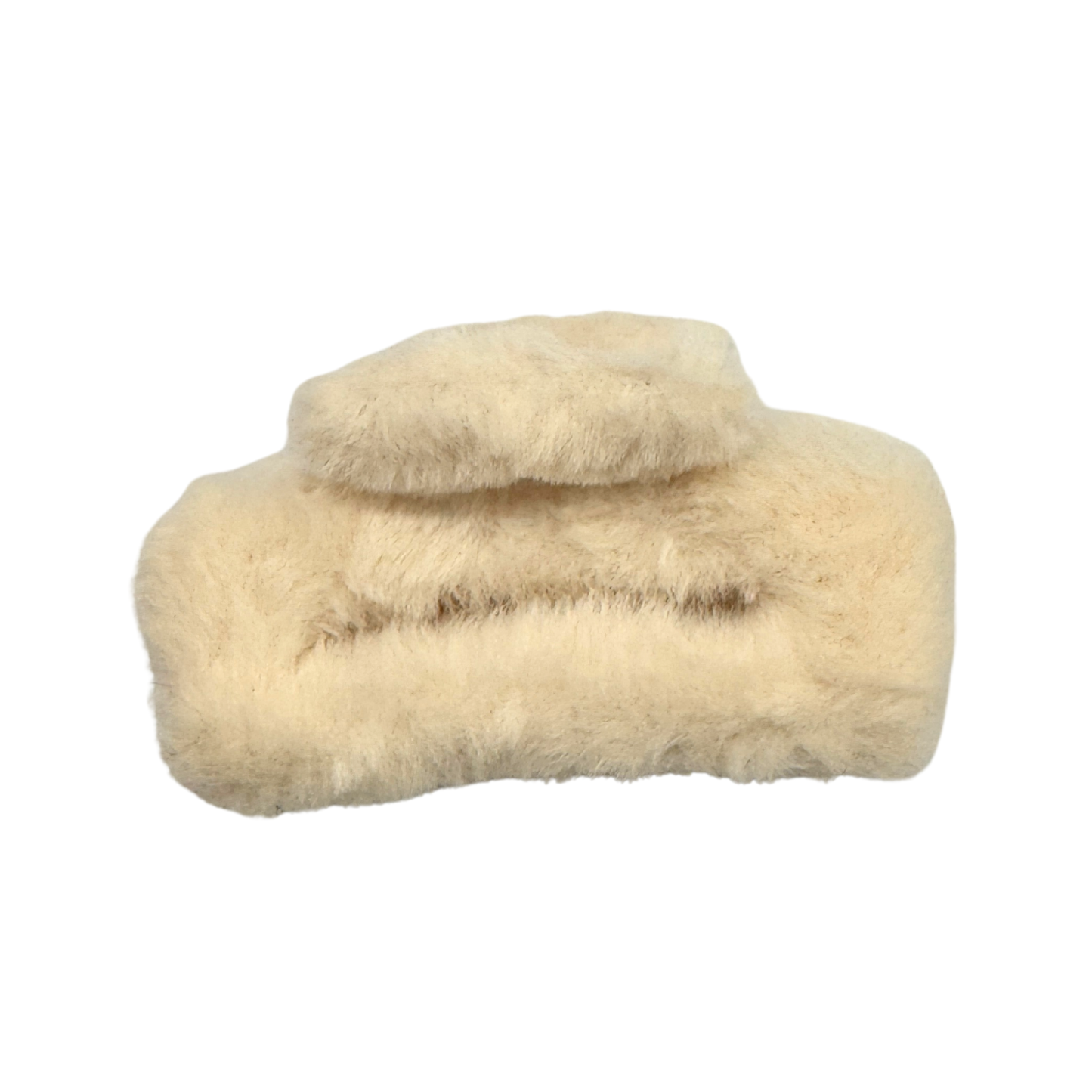 Fuzzy Hair Claw Clips