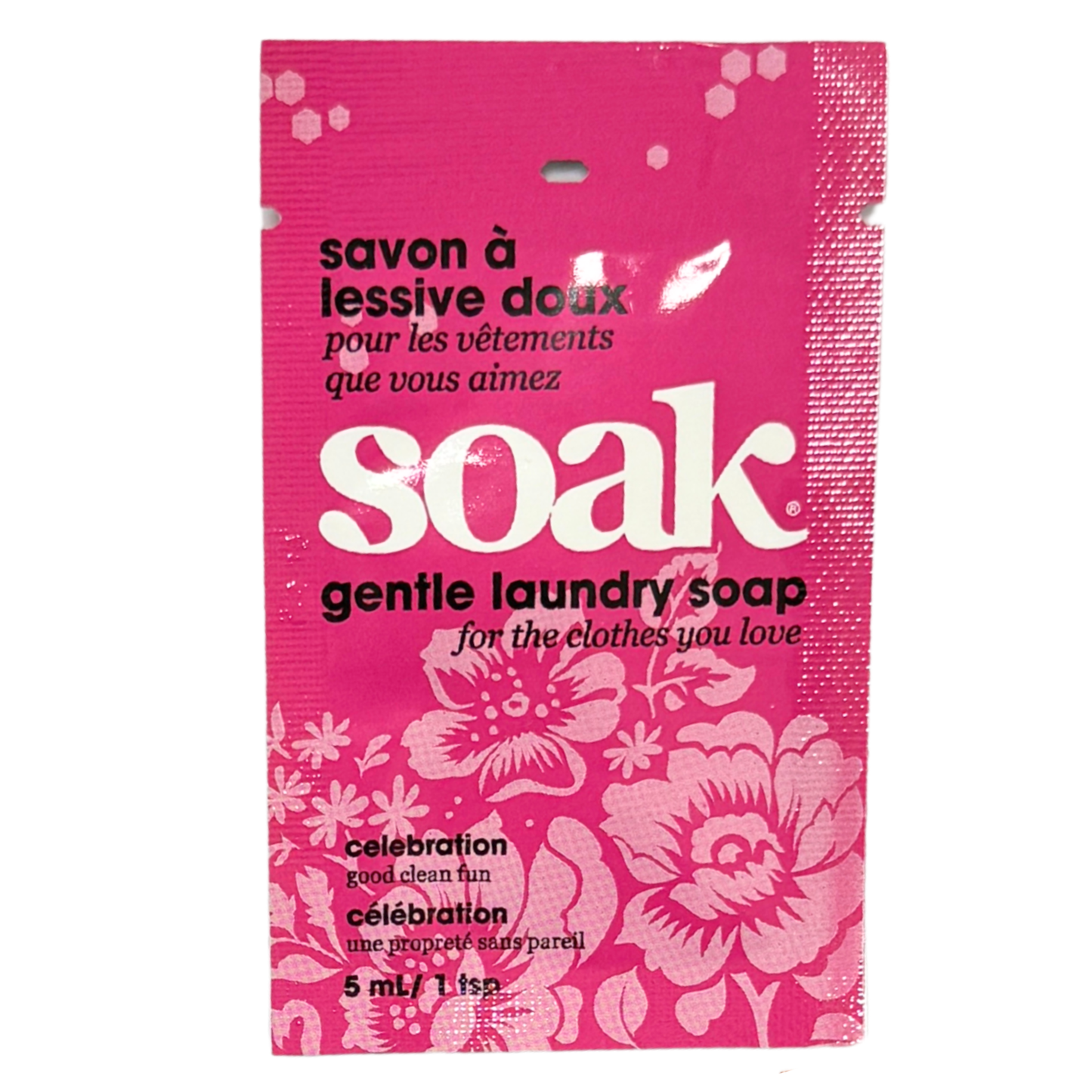 Soak Gentle Laundry Soap Sample