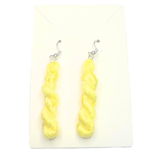 Yarn Hank Earrings