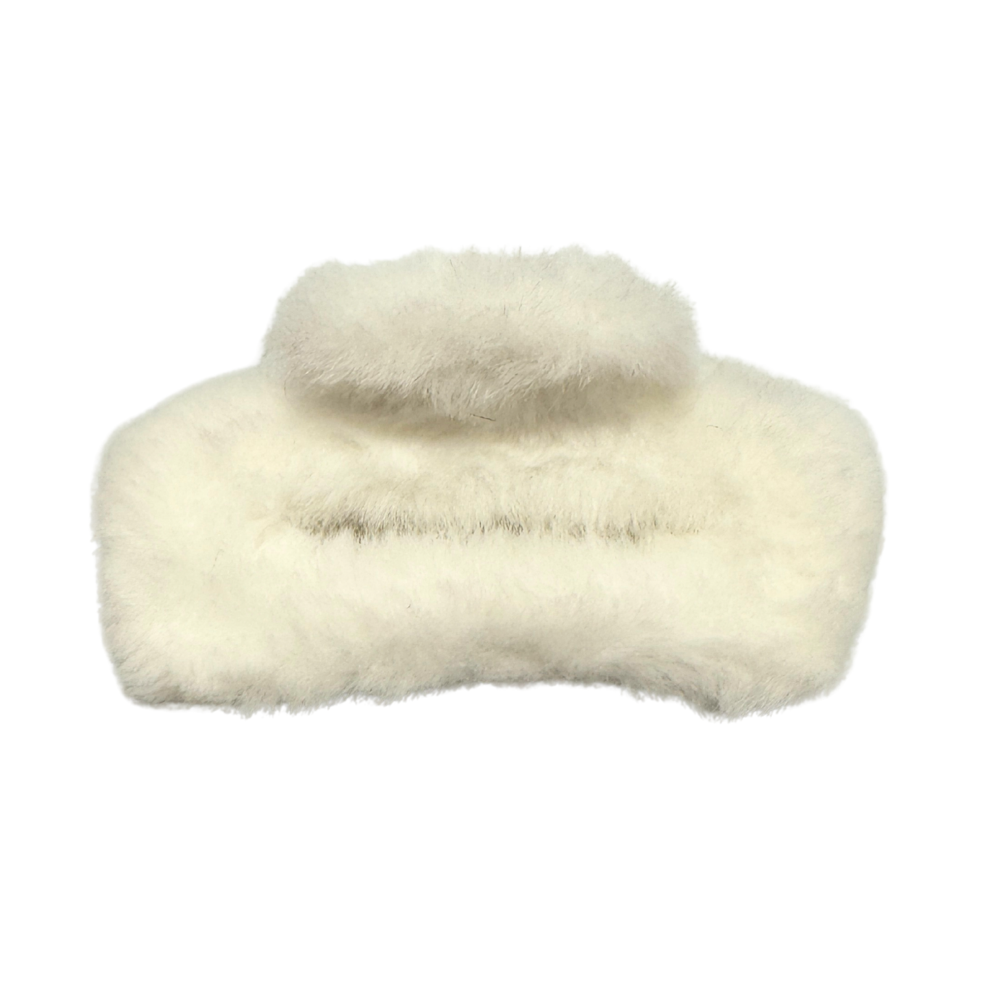 Fuzzy Hair Claw Clips