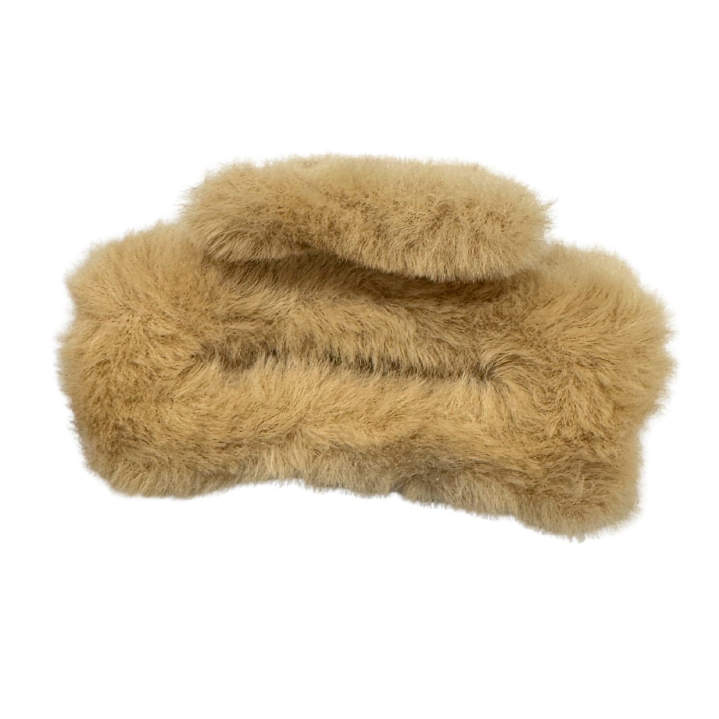 Fuzzy Hair Claw Clips