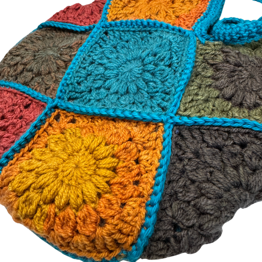 Lucky Granny Square Bag