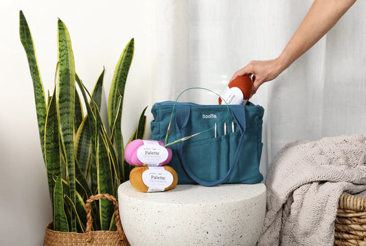 Soolla® Studio Artist Bag, Knitting & Crochet Yarn Tote
