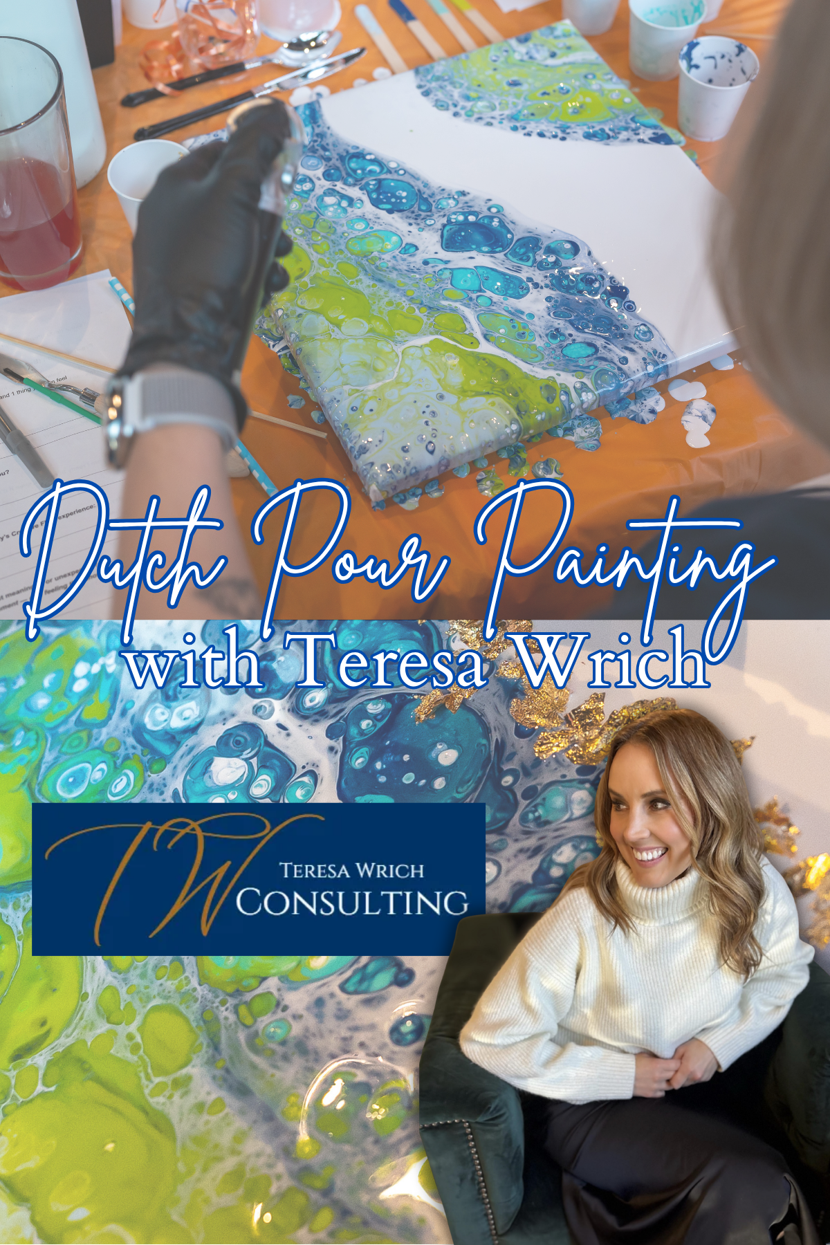 Dutch Pour Painting Class - July 30
