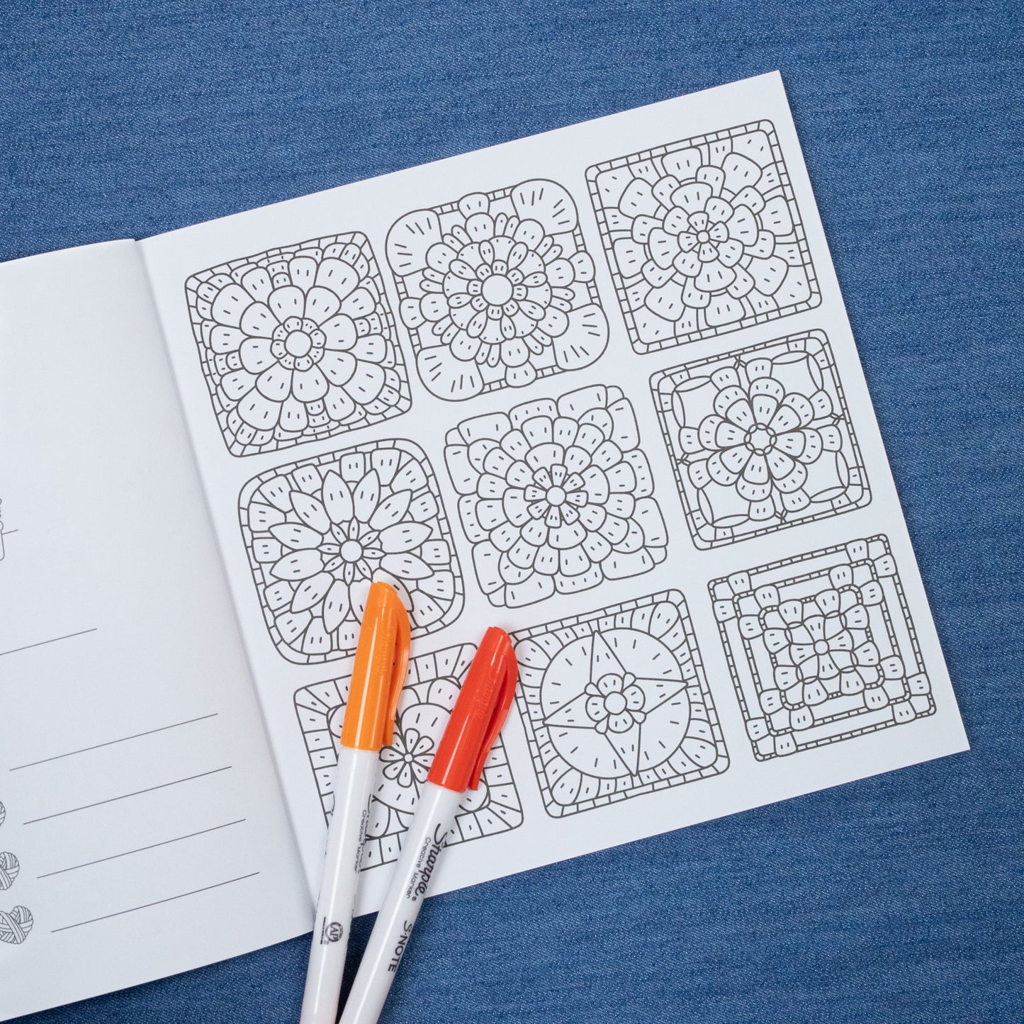 Yarn Coloring Book