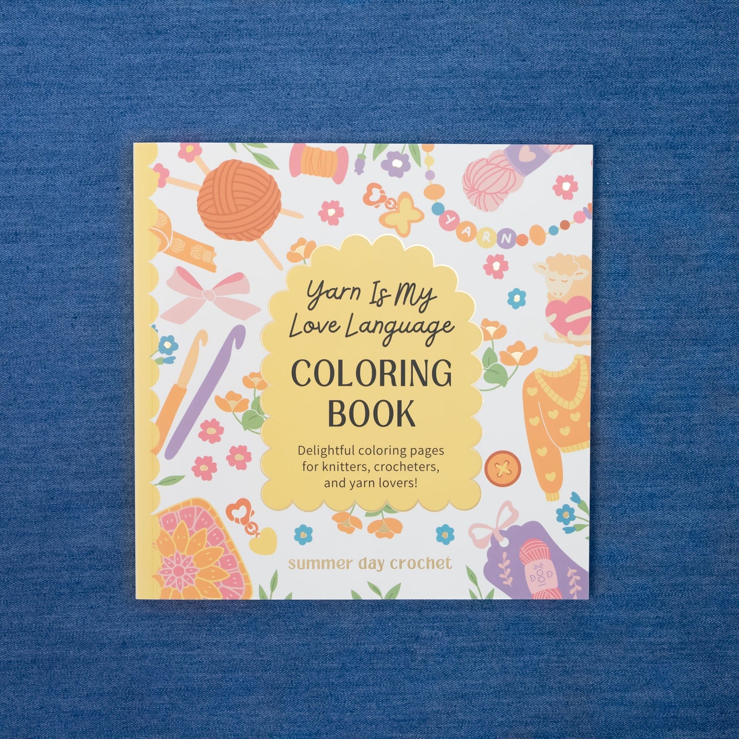 Yarn Coloring Book
