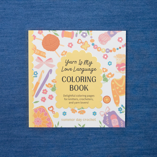 Yarn Coloring Book